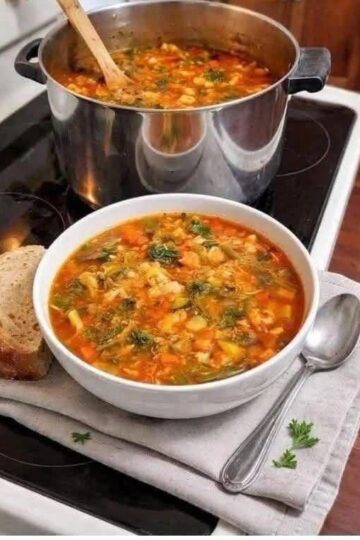 Homemade Chicken Vegetable Soup Recipe